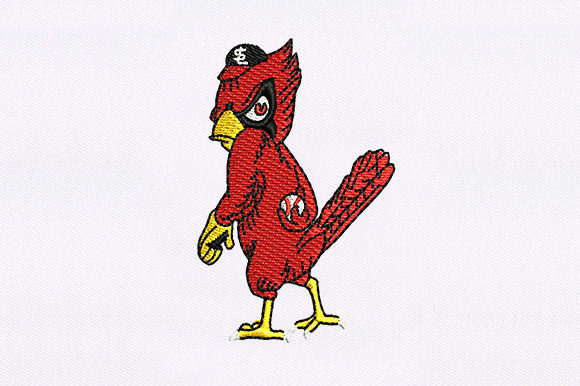 Annoyed Red Bird Embroidery Design Review