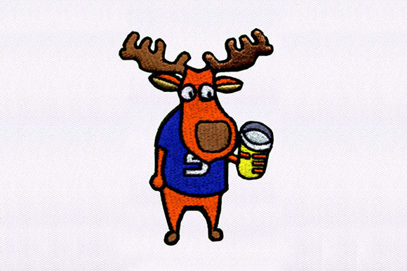 Drinking Moose Embroidery Design Review