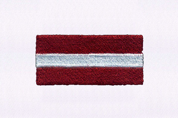 Flag of Latvia Design Review for Small Business Merch