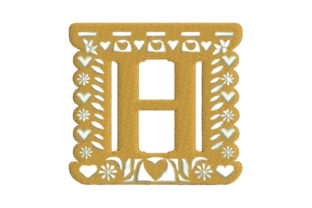 Papel Picado Alphabet H Embroidery Review