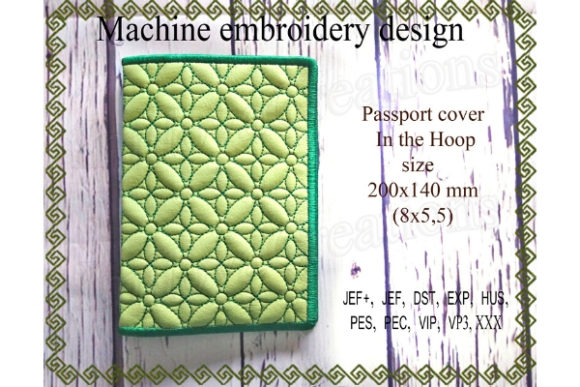 Passport Cover Embroidery Review