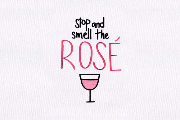 Stop Smell the Rose: A Witty Embroidery Design Review