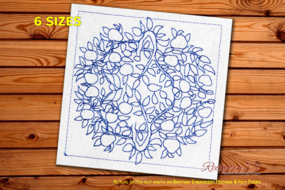 Tree Pattern Embroidery Review for Craft Fair Success